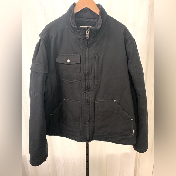 Duluth Trading Co Jackets & Coats Duluth Trading Co Superior Fire Hose Jacket In Black